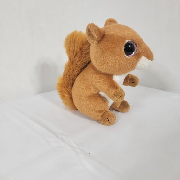 Ty Beanie Babies Squire BROWN SQUIRREL 2021 SMALL Plush Animal Toy - Picture 2 of 8